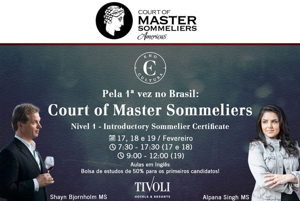 Thumbnail do artigo Court of Master Sommeliers no Brasil